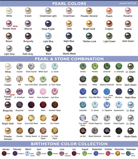 Custom Color Chart